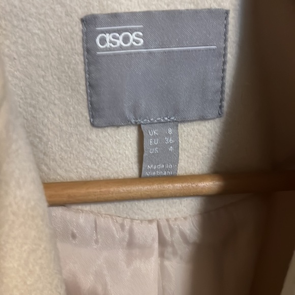 ASOS “grand-dad” creme blazer. New never worn/ WOT. - Picture 2 of 3